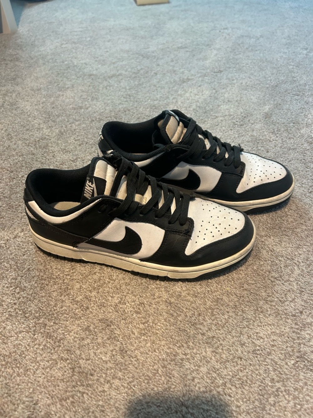 Nike Men’s Low-Top Sneakers - Black and White